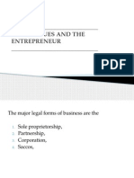 Legal Issues of Enterprise Registrations