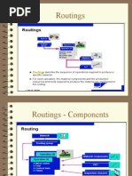 SAP PP Routing Configuration Guide | PDF | Routing | Computing