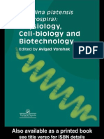 Avigad Vonshak-Spirulina Platensis Arthrospira_ Physiology, Cell-Biology and Biotechnology-CRC Press (1997)