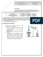 TCs 1et 2  DL chimie