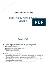 Fuel Oil and Fuel Firing System