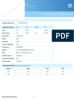 Employee Profile Summary