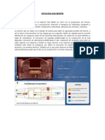 El Proceso Constructiva de La Estación San Martin
