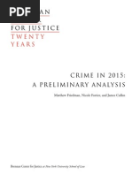 Crime in 2015: A Preliminary Analysis