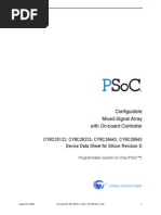 Psoc Datasheet