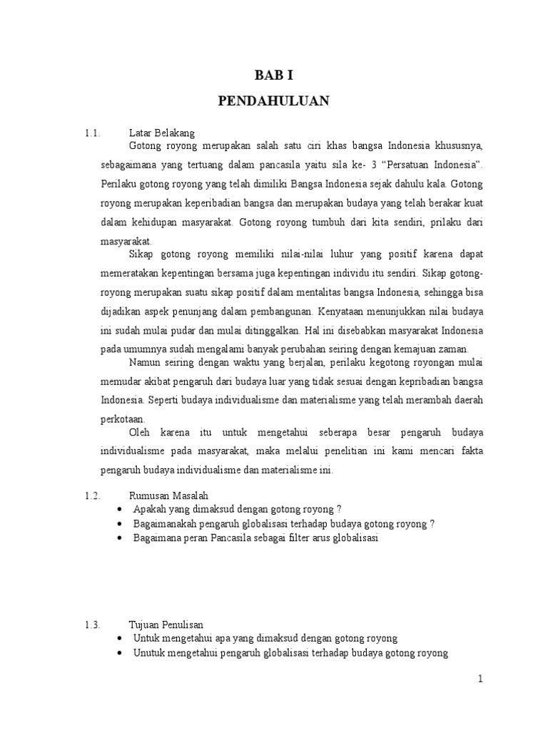 Isbd Gotong Royong