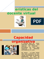 Caracteristicas Docente y estudiante 