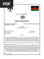 Download Noone Soceity Presentment of Affidavit of Organization for Noone Society by Lawiy-ZodokShamu-El SN290269435 doc pdf