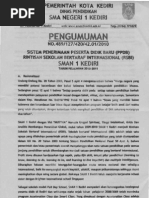 Download Pengumuman PPDB 2010 SMAN 1 Kediri by maul27 SN29027134 doc pdf