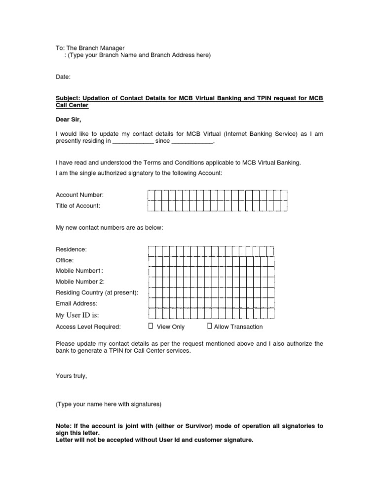 Letter | PDF | Business | Finance & Money Management
