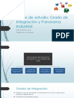 Grado Intergracion y Panorama Industrial