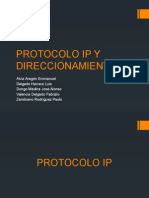 Protocolo IP y Direccionamiento
