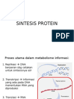 6-7. Sintesis Protein (Trankripsi - Translasi) Fix