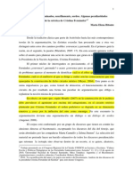 Bitonte “Ni unidos ni dominados, sencillamente, sordos. Algunas peculiaridades de la retórica de Cristina Fernández