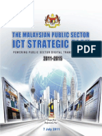 The Malaysian Public Sector ICT Strategic Plan - Powering Public Sector Digital Transformation 2011-2015