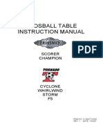 Table Football Instruction Manual PDF