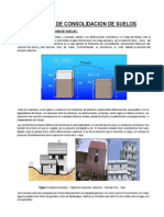 Analisis de Consolidacion de Suelos