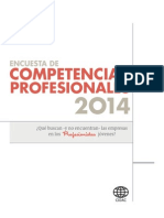 Encuesta Competencias Profesionales 2014