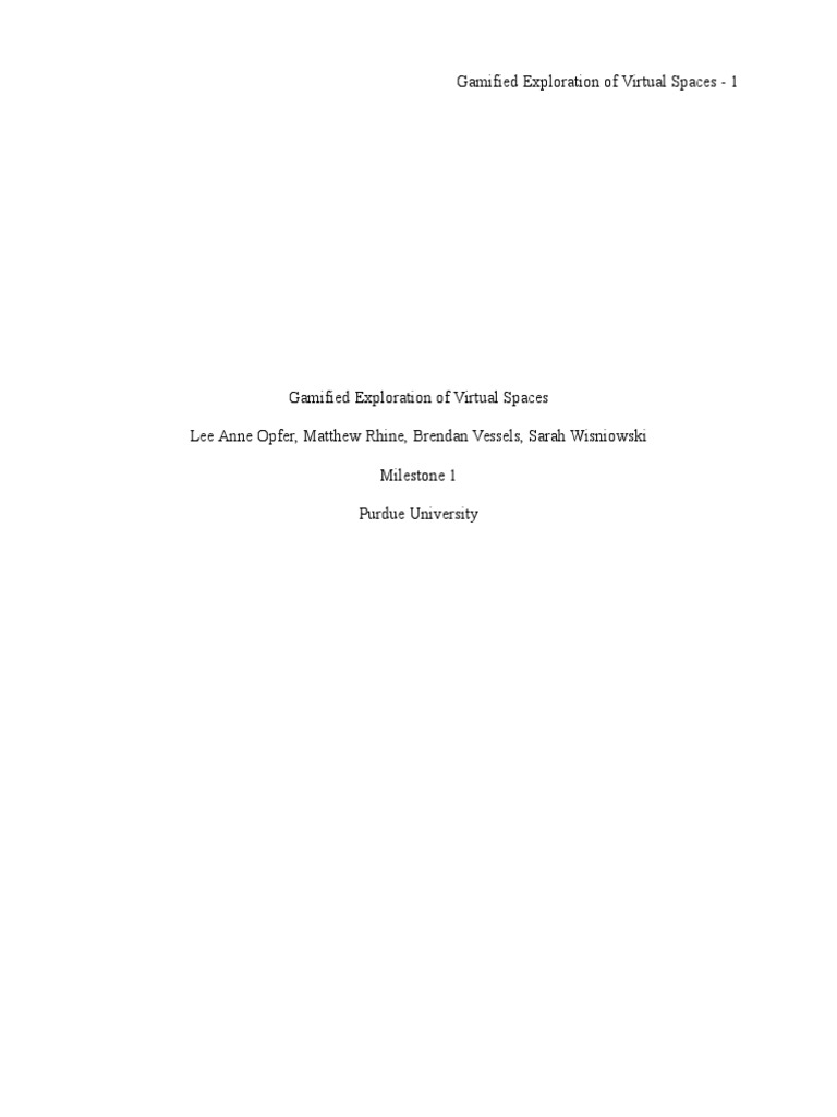 Virtual Space Game Development Update | PDF