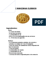 Pie de Manzana Clásico