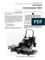 Toro Groundsmaster 455-D Riding Mower Repair Manual Download