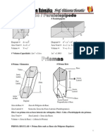 Cálculos com Cubos e Paralelepípedos
