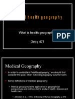 What Is Health Geography