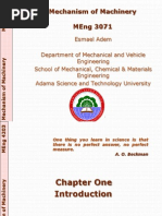 01MEng 4203 - Mechanisms Design - Fall 2012_Lecture 01