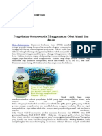 Pengobatan Osteoporosis Menggunakan Obat Alami Dan Aman Obat Alami Dan Aman