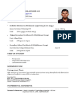 Modified CV