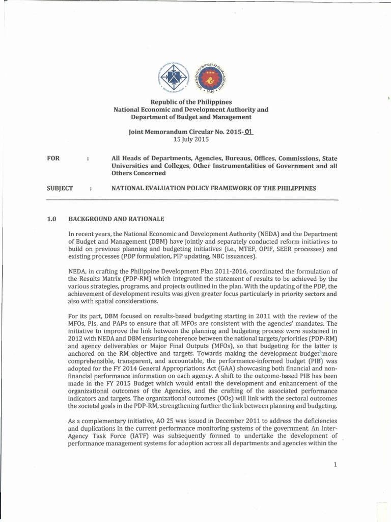National Evaluation Policy Framework PH | PDF | Qualitative Research ...