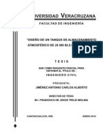 Diseño de Tanque de Almacenamiento Atmosf. de 20000 BLS PDF