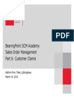 SCM Academy SD06 Customer Claims