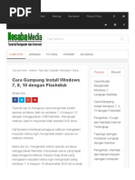Download Cara Gampang Install Windows 7 8 10 Dengan Flashdisk - Nesaba Media by Lamps Cfc SN290400920 doc pdf