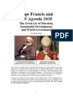 Pope Francis and UN Agenda 2030