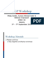 BGP Workshop: Philip Smith, Sumon Ahmed Sabir & Kittinan Sriprasert Apnic 40 Jakarta 3 - 7 September 2015