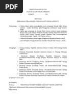 Download contoh surat Keputusan Direktur Pelayanan Pasien by yoyok SN290416361 doc pdf