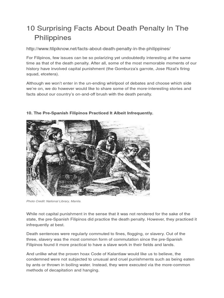 History of Death Penalty | PDF | Capital Punishment | Pardon