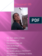 My Personal ID-Joana