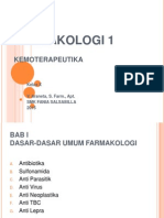 Farmakologi 1 - 2. Kemo