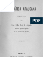 Gramatica Araucana - Augusta