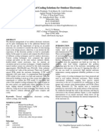 Evaluation of Cooling Solutions for Outdoor Electronics