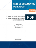 NUEVAS ESTIMACIONES DE LA PARTICIPACIÓN DE LOS SÚPER RICOS EN EL INGRESO DE CHILE