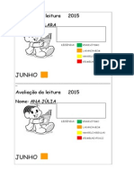 Avaliação Da Leitura 2015