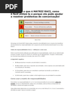 Descubra o Que é MATRIZ RACI