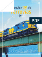 Pesquisa CNT de Ferrovias 2011