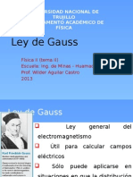 Ley de Gauss(Tema II)2013