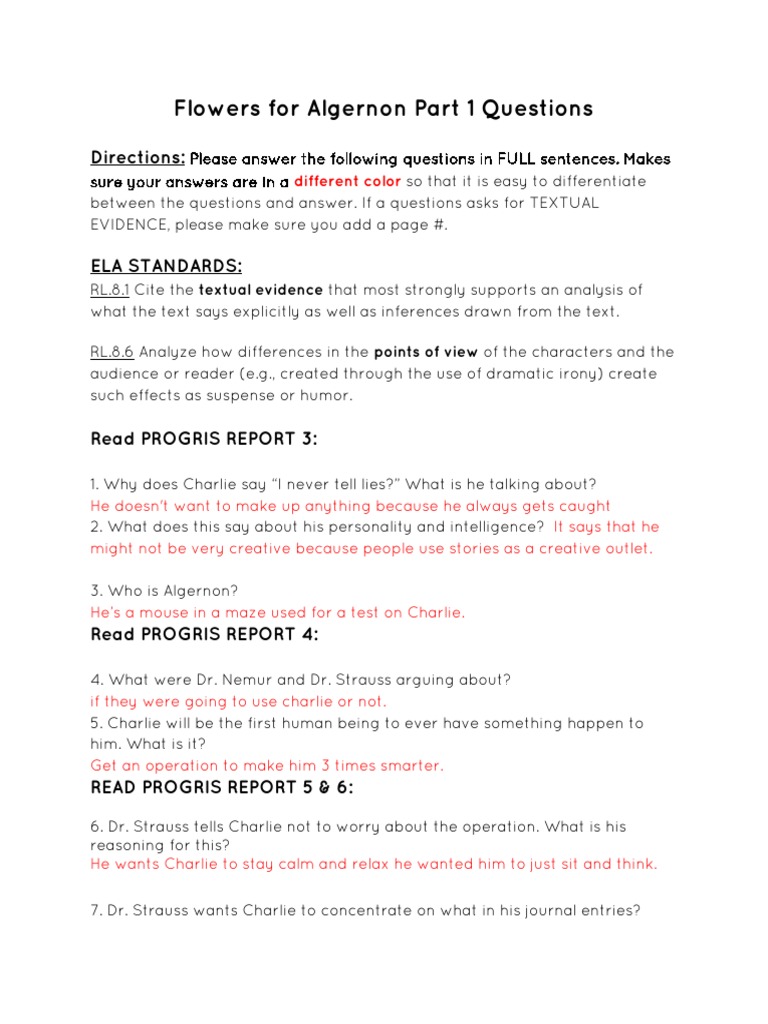 Middle School ELA Study Guide | PDF