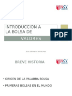 Introduccion A La Bolsa de Valores