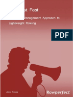 A Project Management Approach to Lighweight Rowing